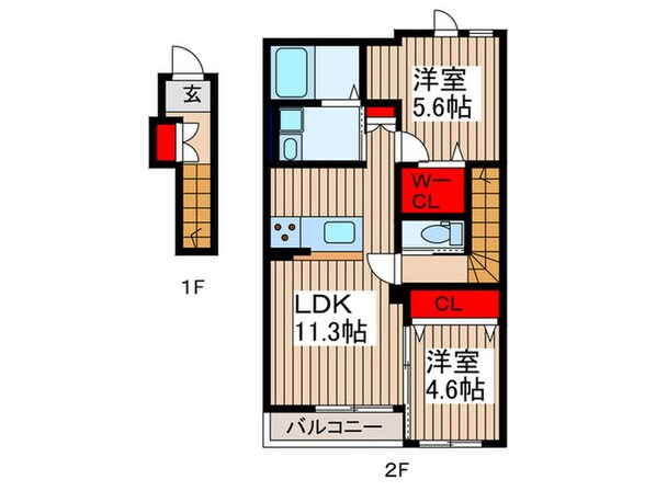 ＳＡＫＵＲＡの物件間取画像